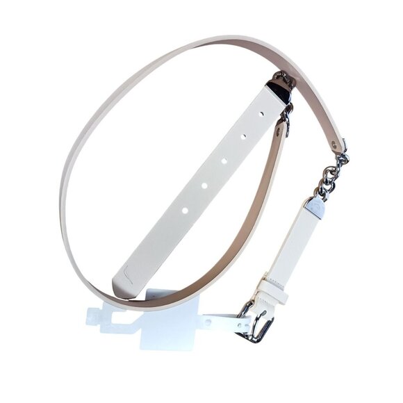 Nautica Women's Accessories Chain Accent Belt Camel Size X-Large New - Picture 3 of 7